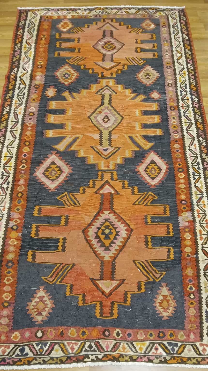 Vintage Kurdish Kilim - 295x155cm