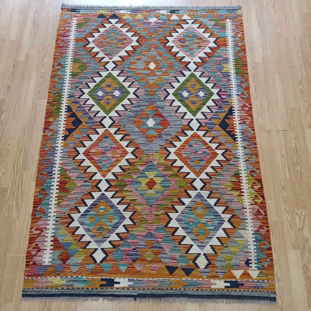 Afghan Kundoz Kilim