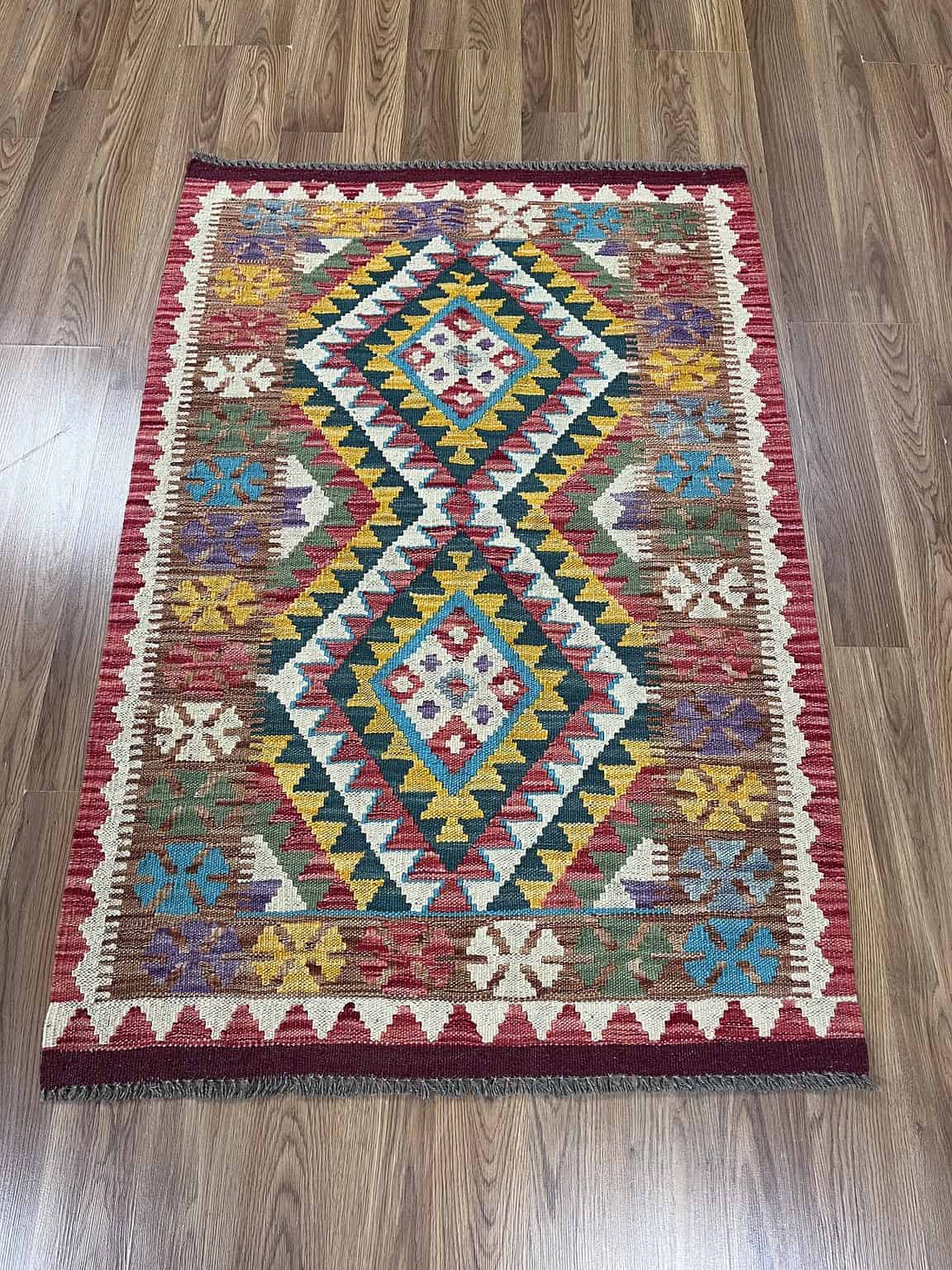 Afghan Kilim - 127x85cm - Image 2