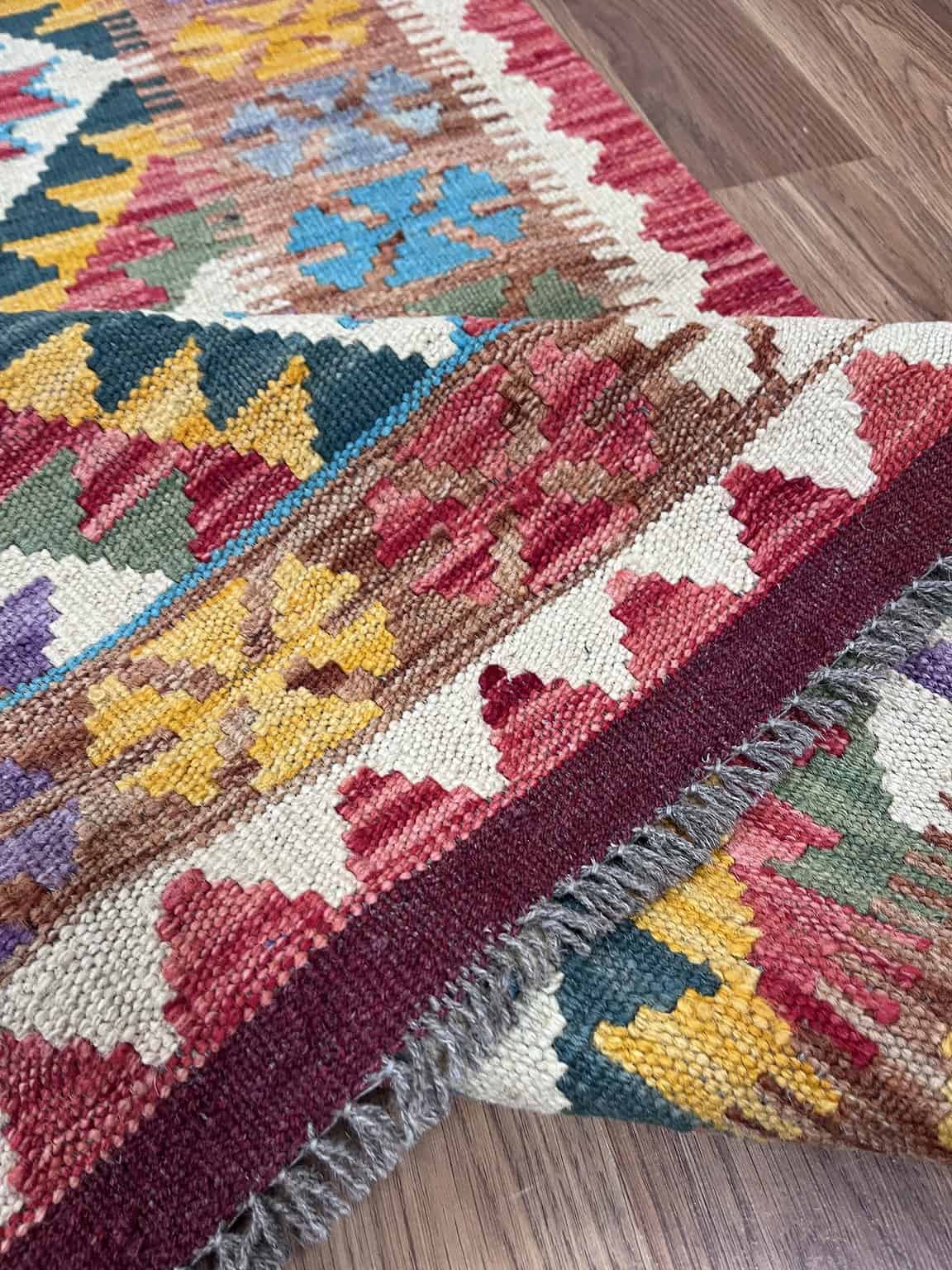 Afghan Kilim - 127x85cm - Image 5